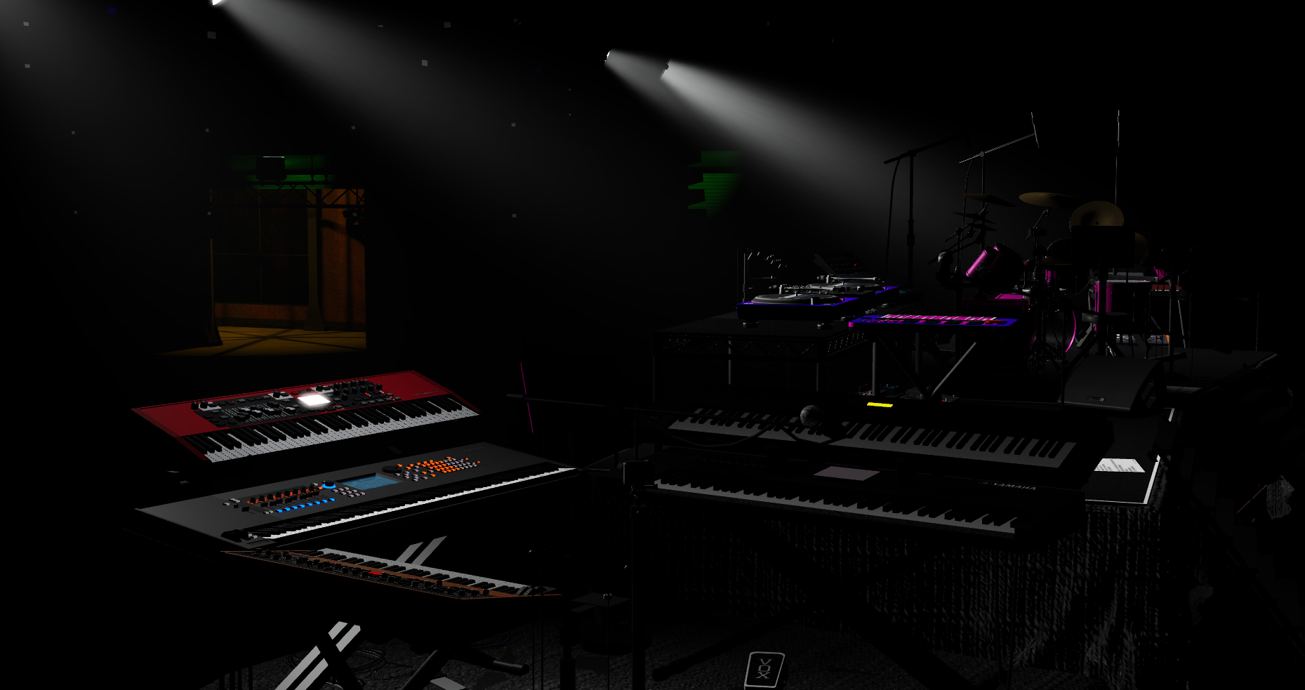 REALTIME STAGE LIGHTING artwork