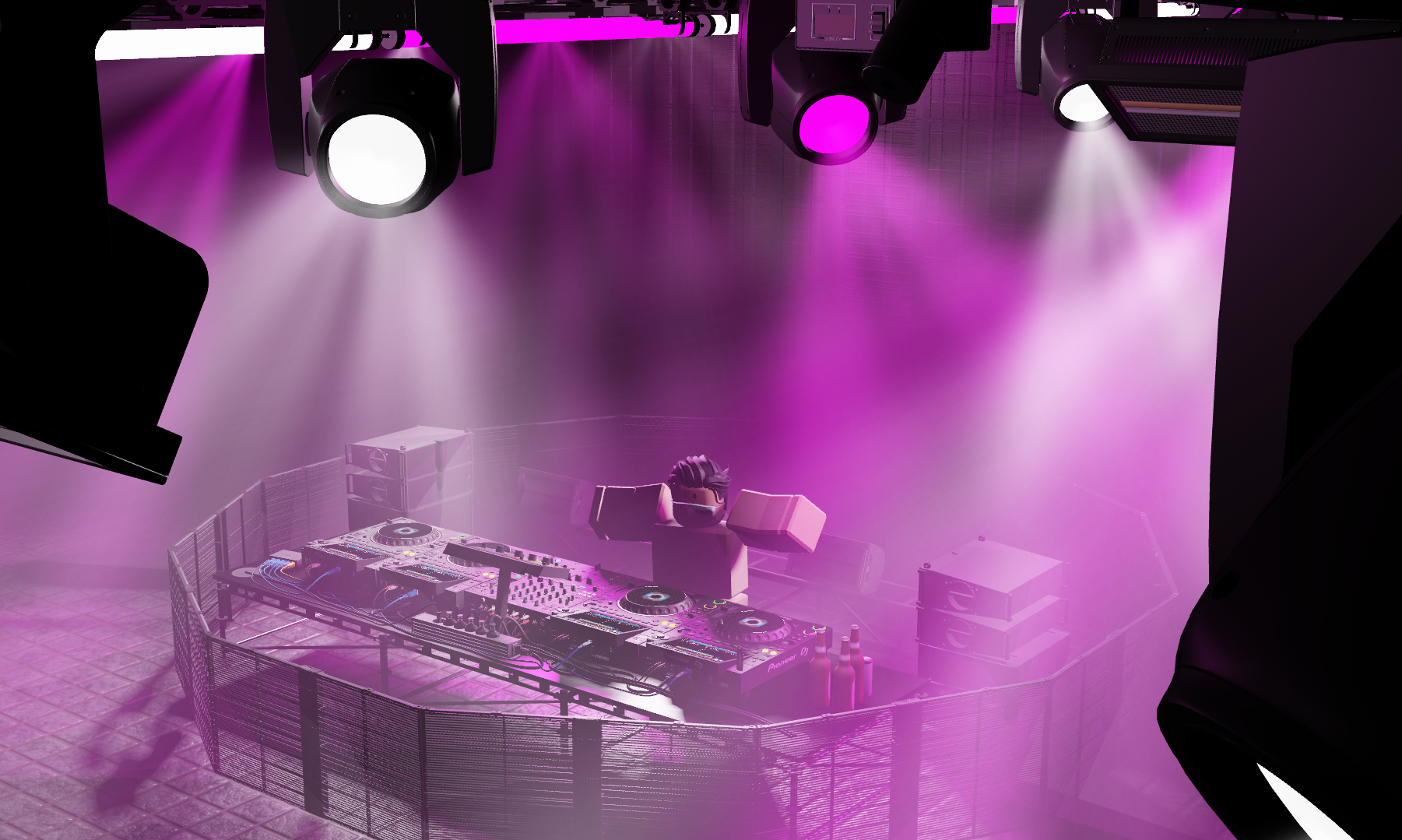 ENGINE VLABS realtime stage lighting concept artwork